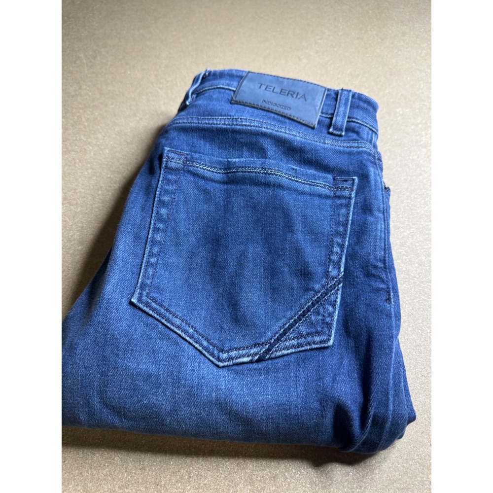 Teleria Zed Cobra F19 A Mens Jeans Indigo Blue Made in Italy Size 33